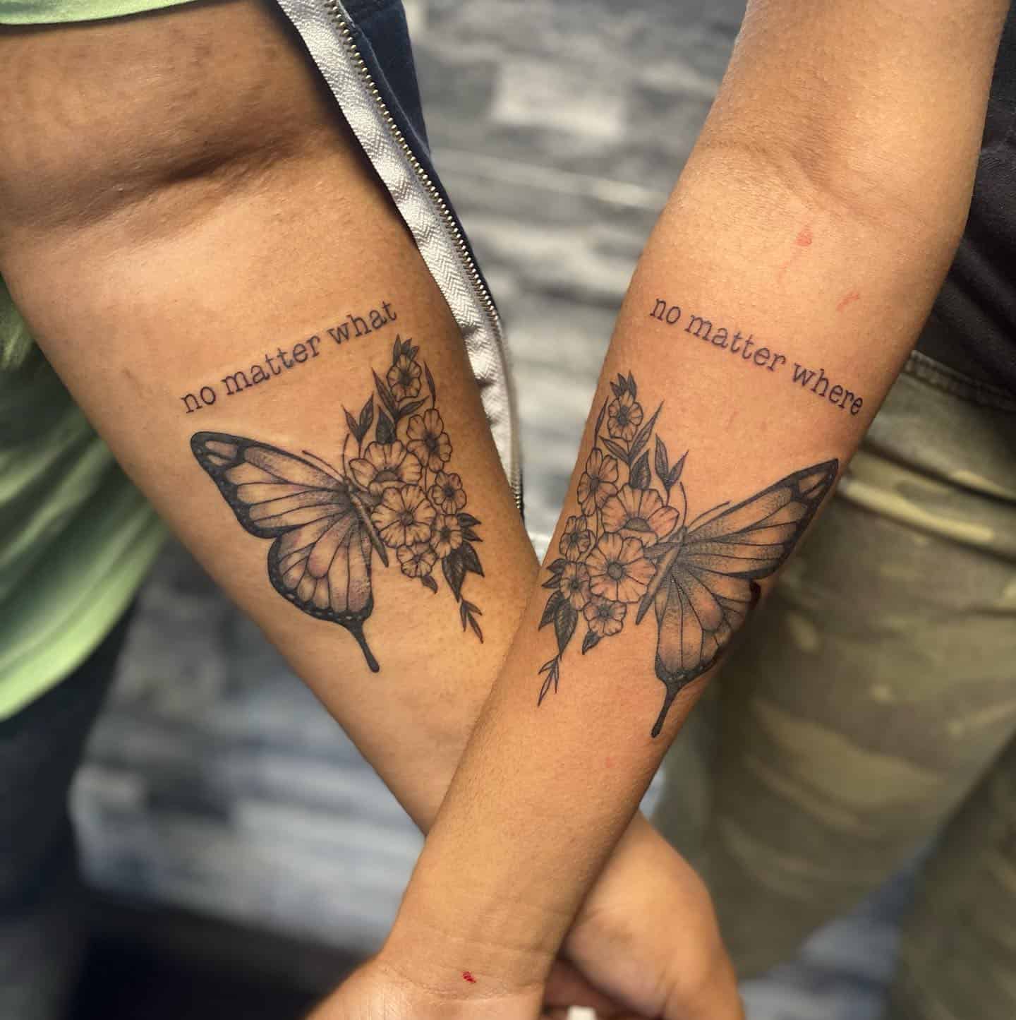 Tatuajes de animales de hermano y hermana 1