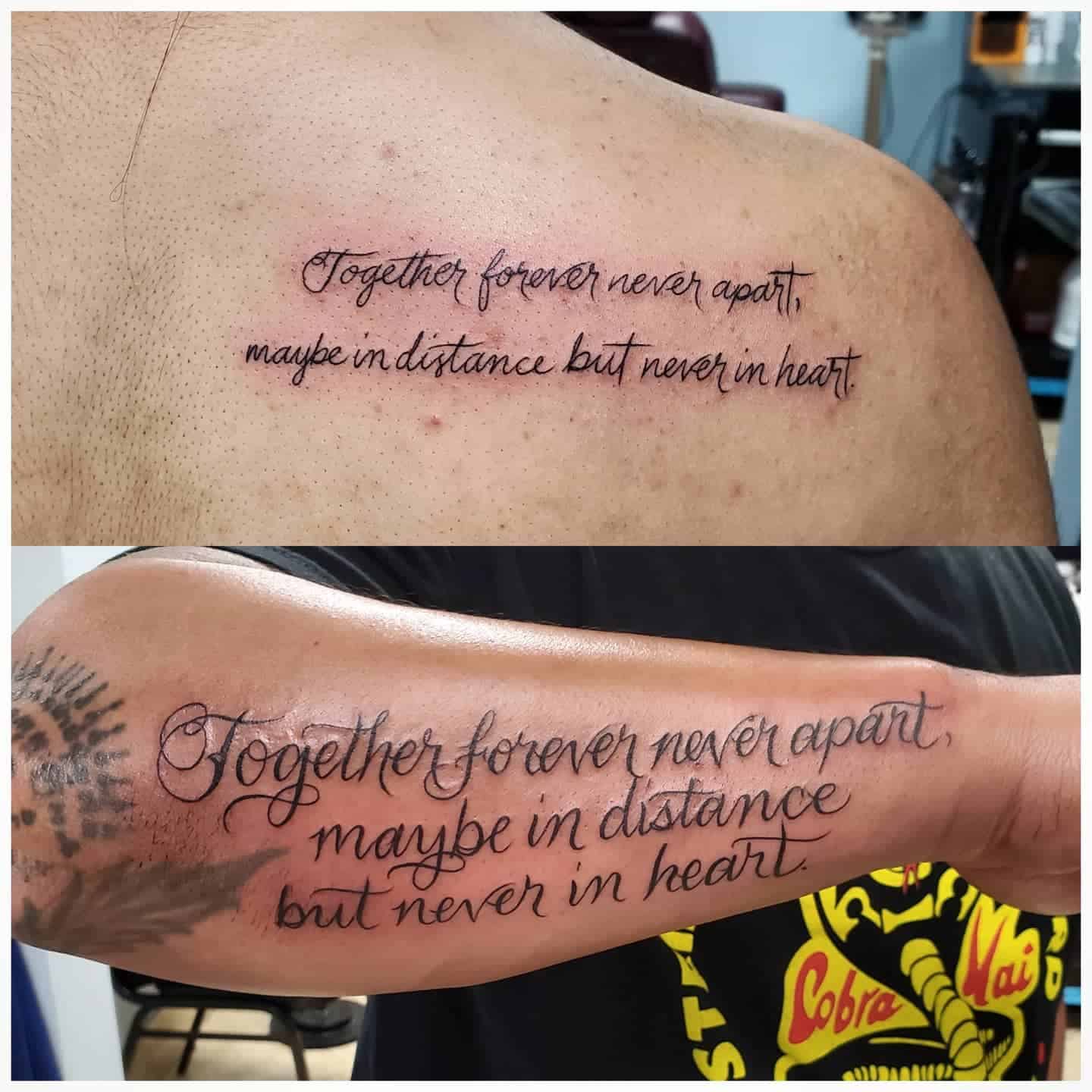 Tatuajes de citas de padre e hija 1