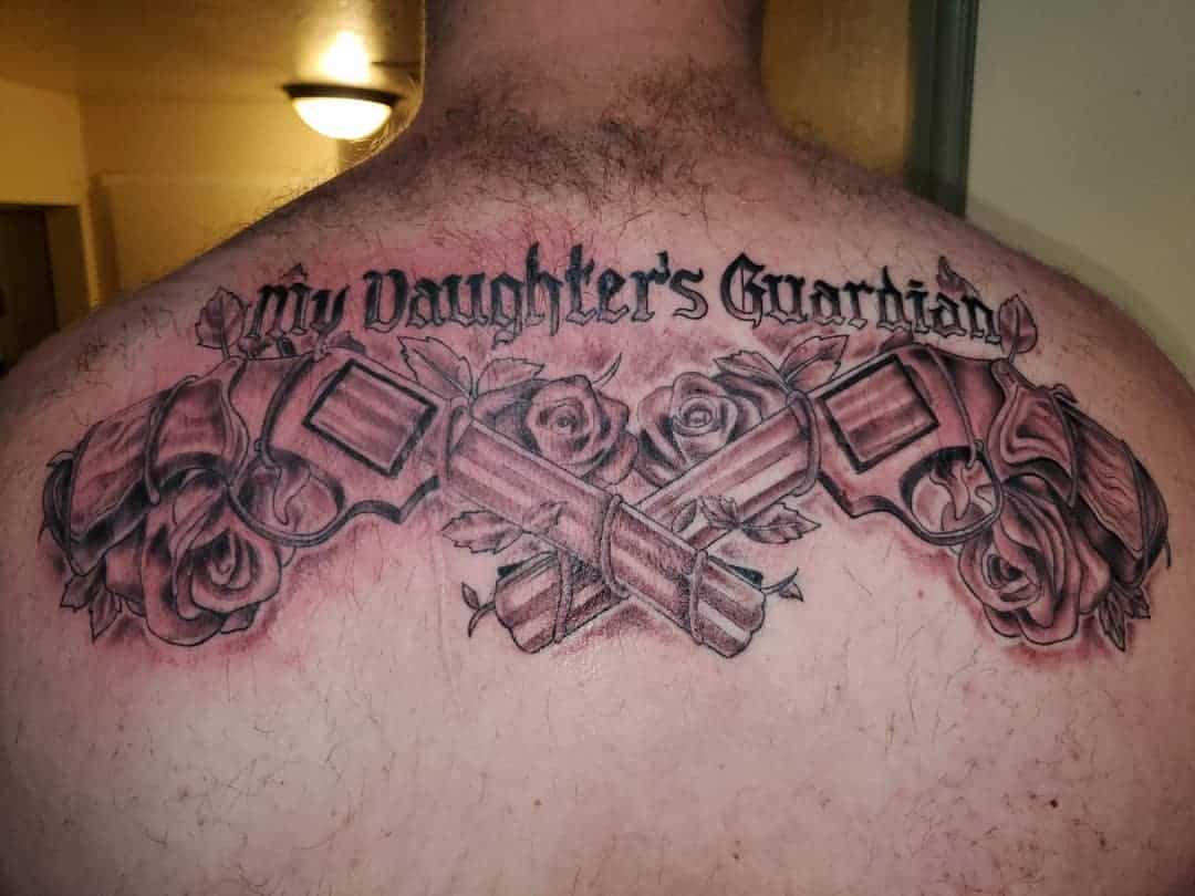 Tatuajes protectores de padre e hija 2