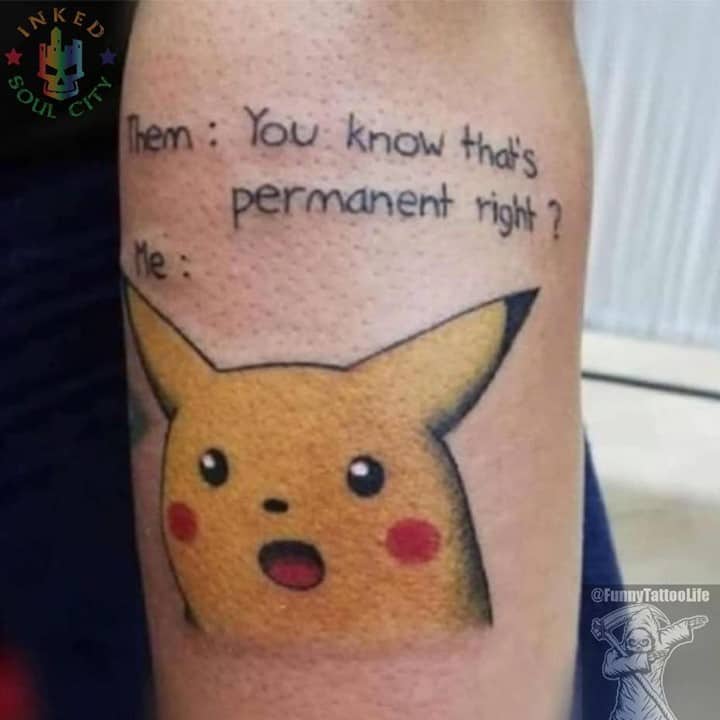 Tatuajes inspirados en memes 4