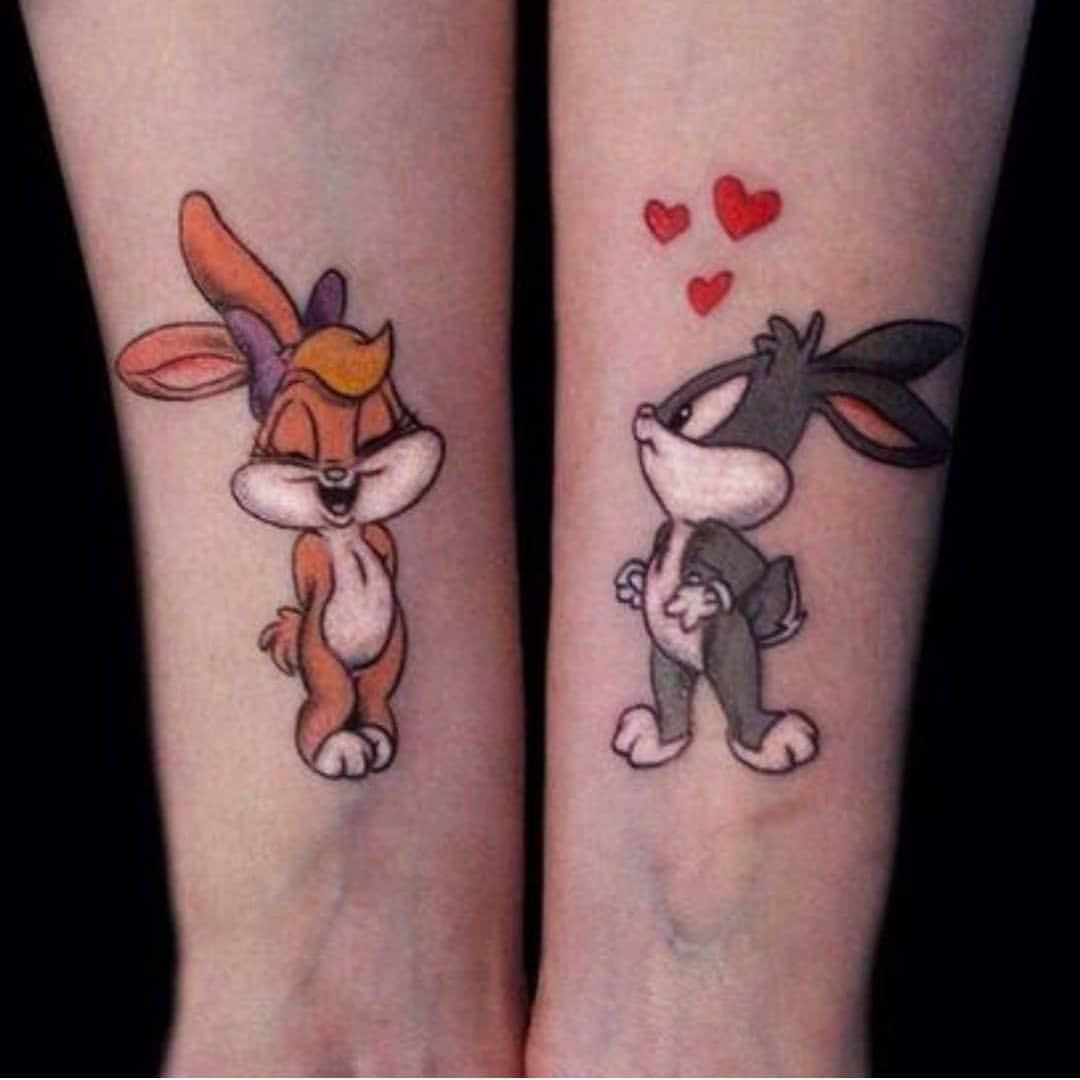 Tatuajes de pareja divertida 1