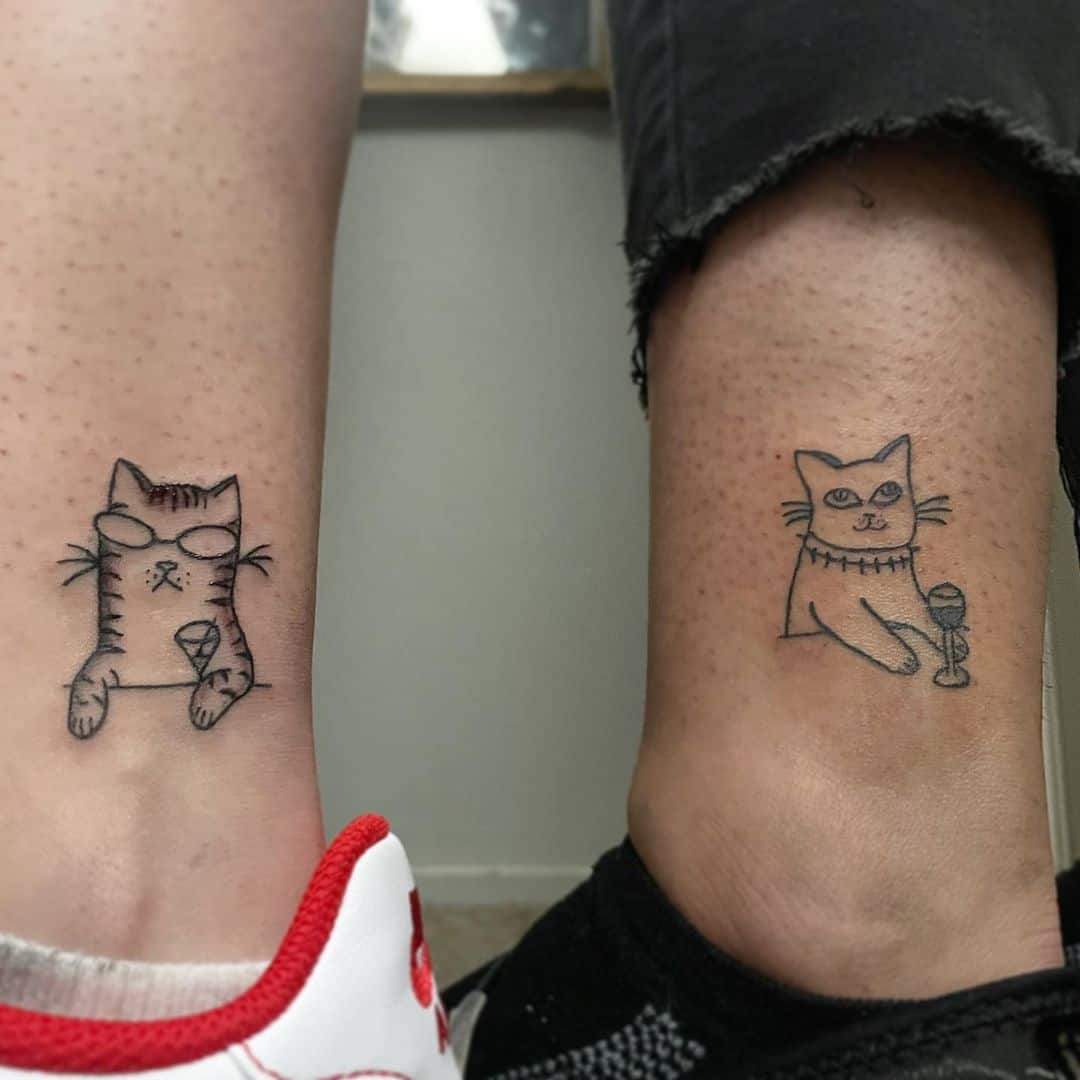 Tatuajes divertidos para mejores amigos 5