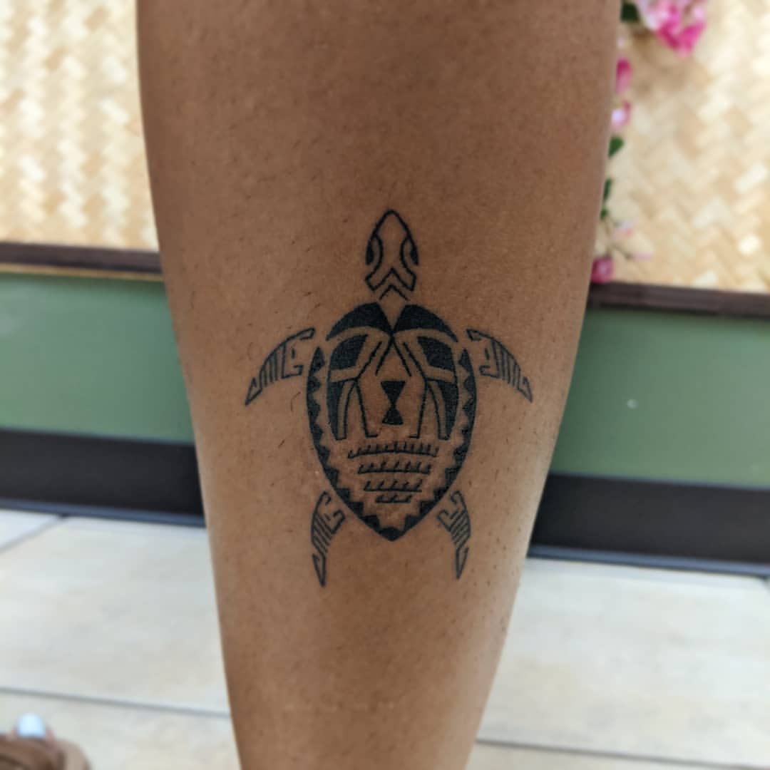 Diseños tribales del tatuaje de la tortuga 1