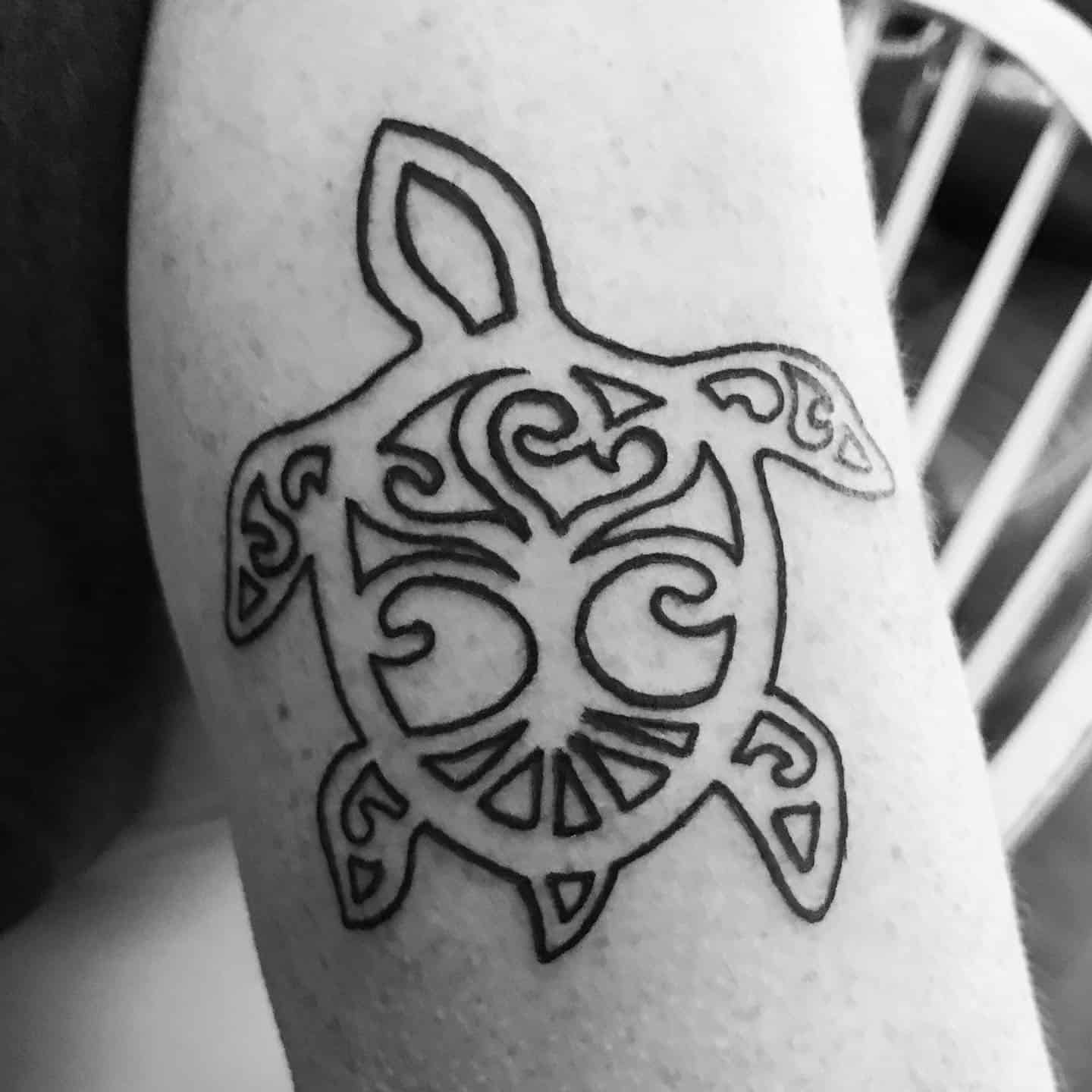 Diseños tribales del tatuaje de la tortuga 3