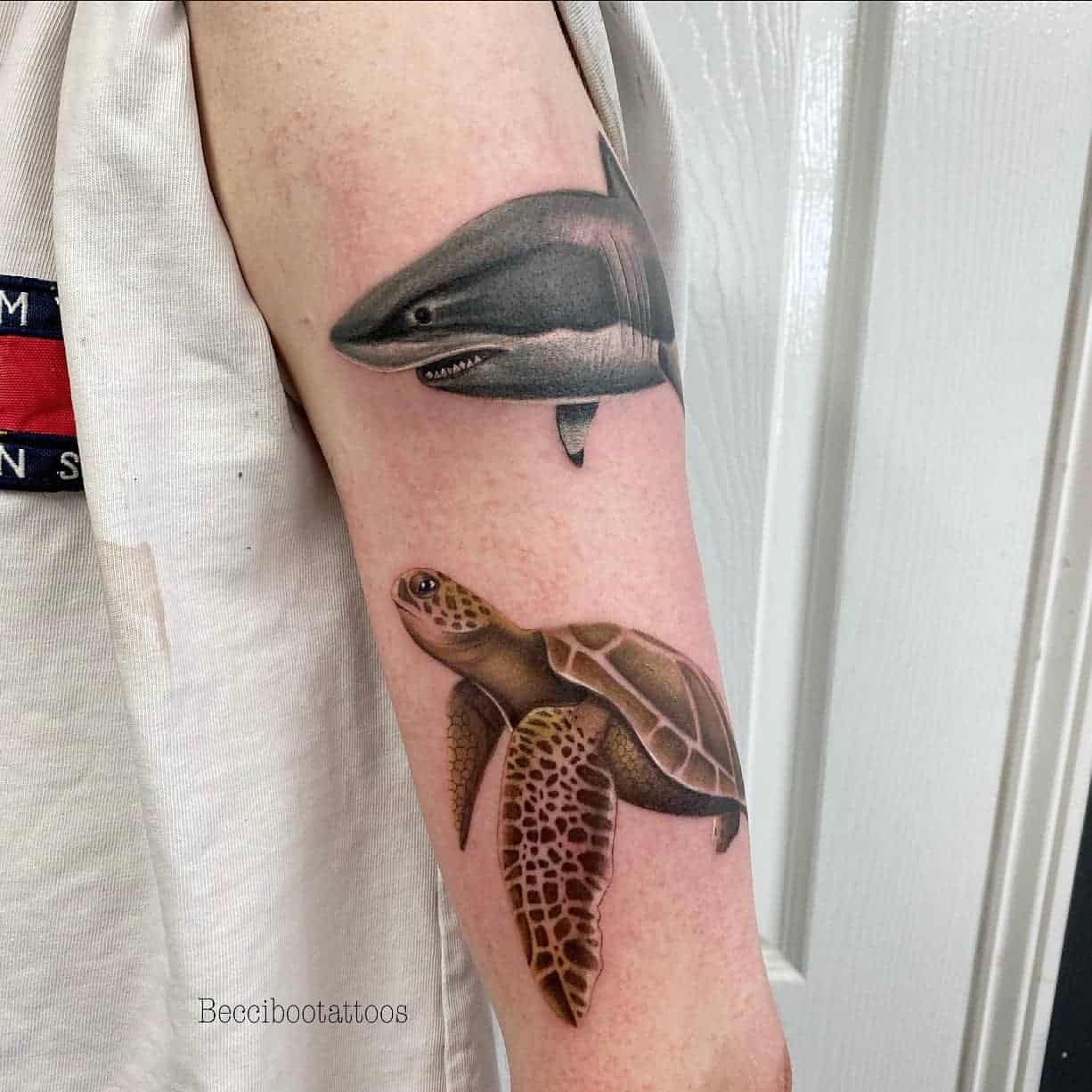 Diseños de tatuajes de tortugas 3D 1