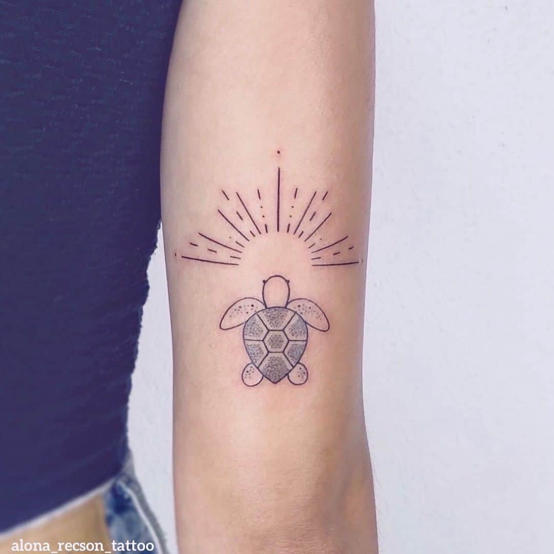 Tatuajes de tortugas en los brazos 2