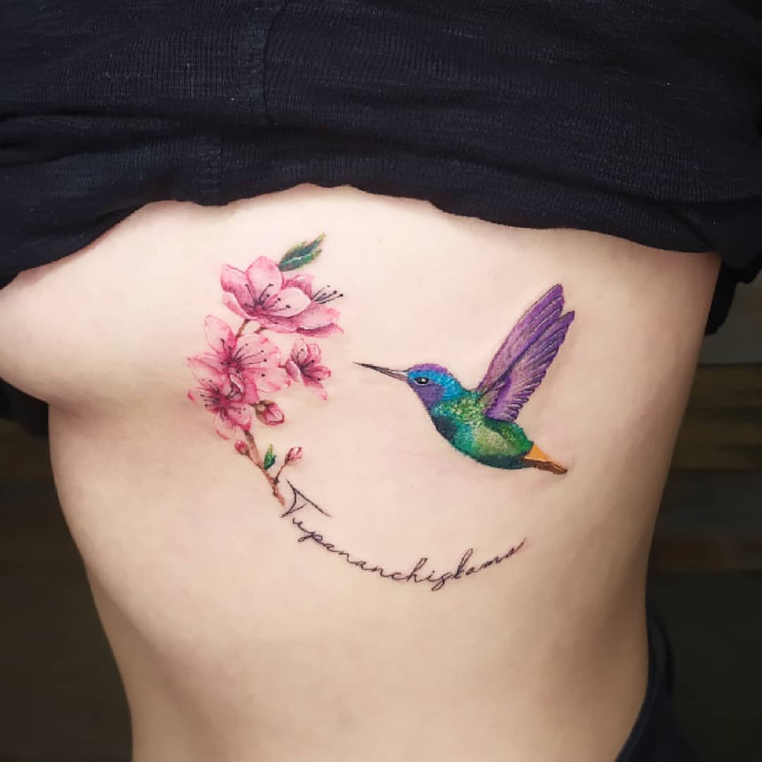 tatuajes de colibrí 1