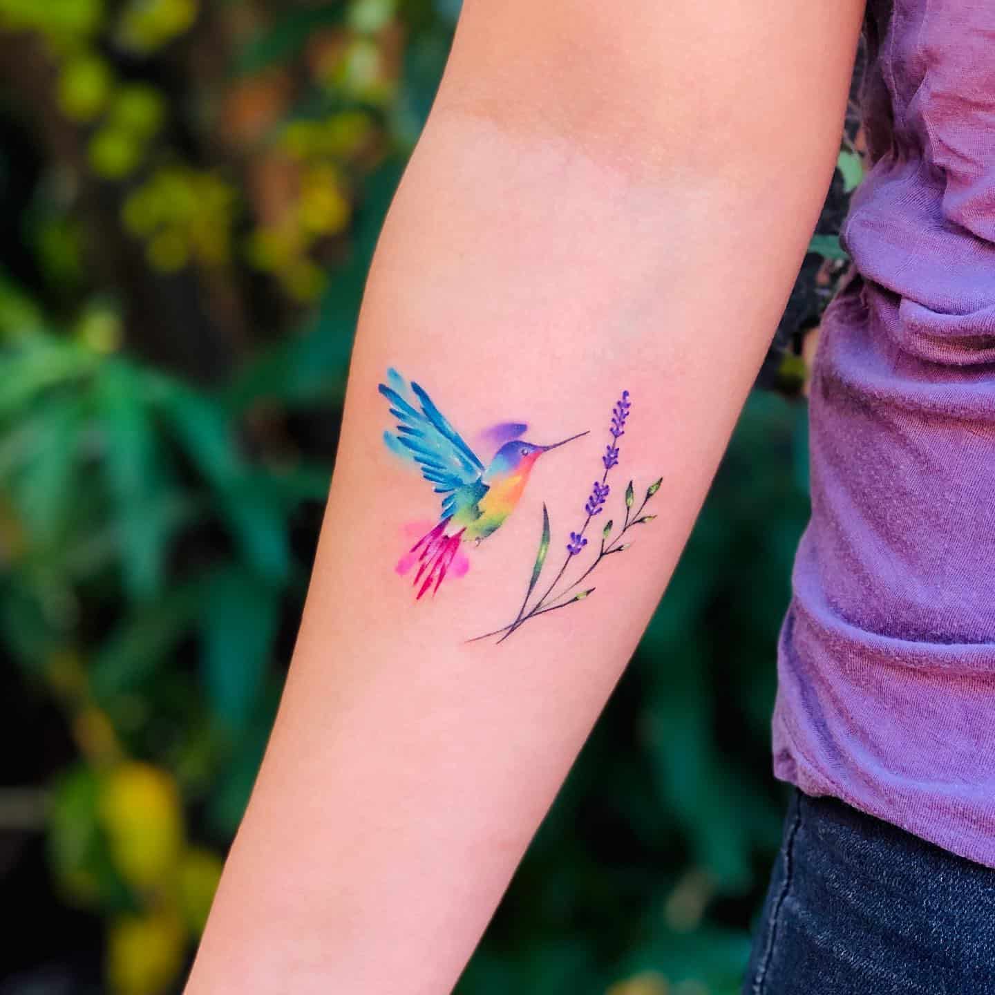 Significado de los tatuajes de colibrí 1