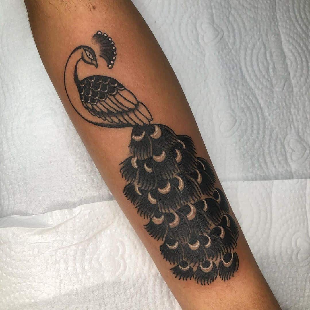 Significado del tatuaje del pavo real 3