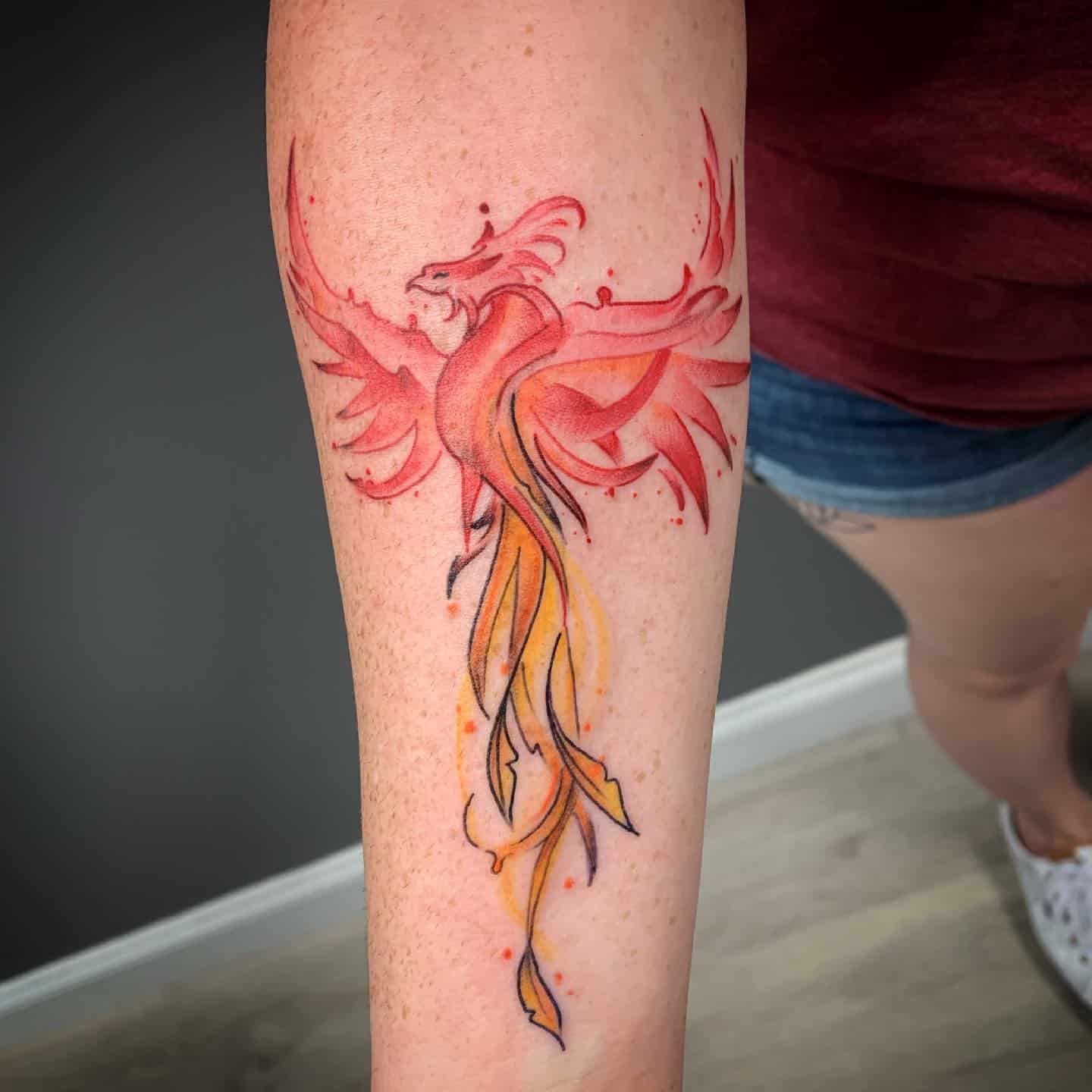 Significado del tatuaje de Phoenix 2