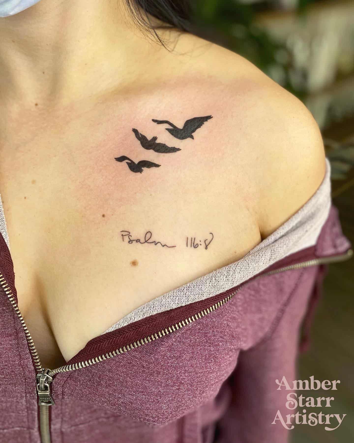 Que significan los tatuajes de aves en Divergent 1