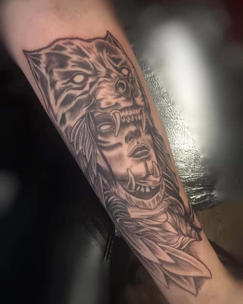 Tatuajes en la parte plana del antebrazo 2