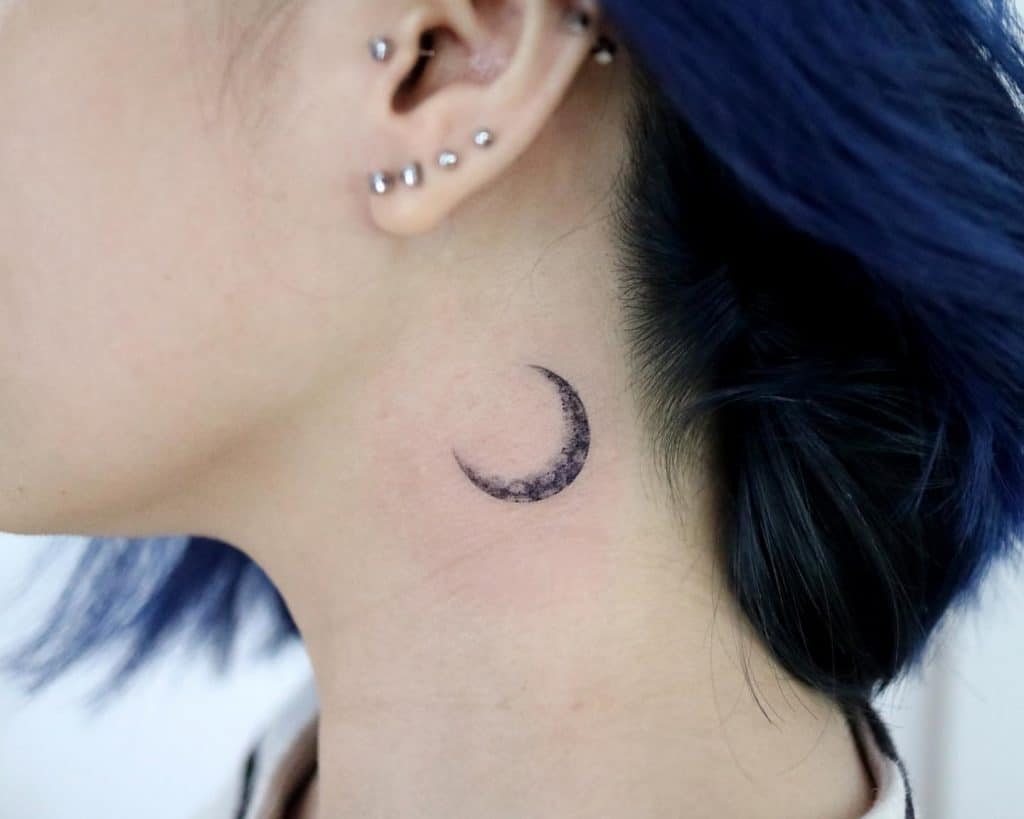 Tatuaje de luna creciente 4