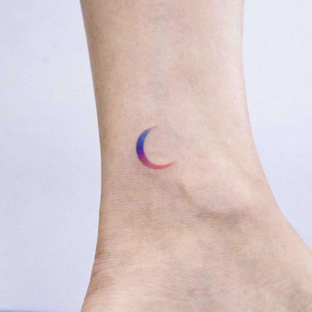 Tatuaje de luna creciente 5