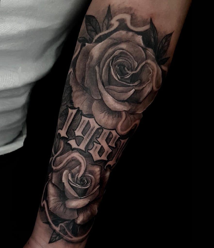 Tatuajes De Flores De Rosas 2