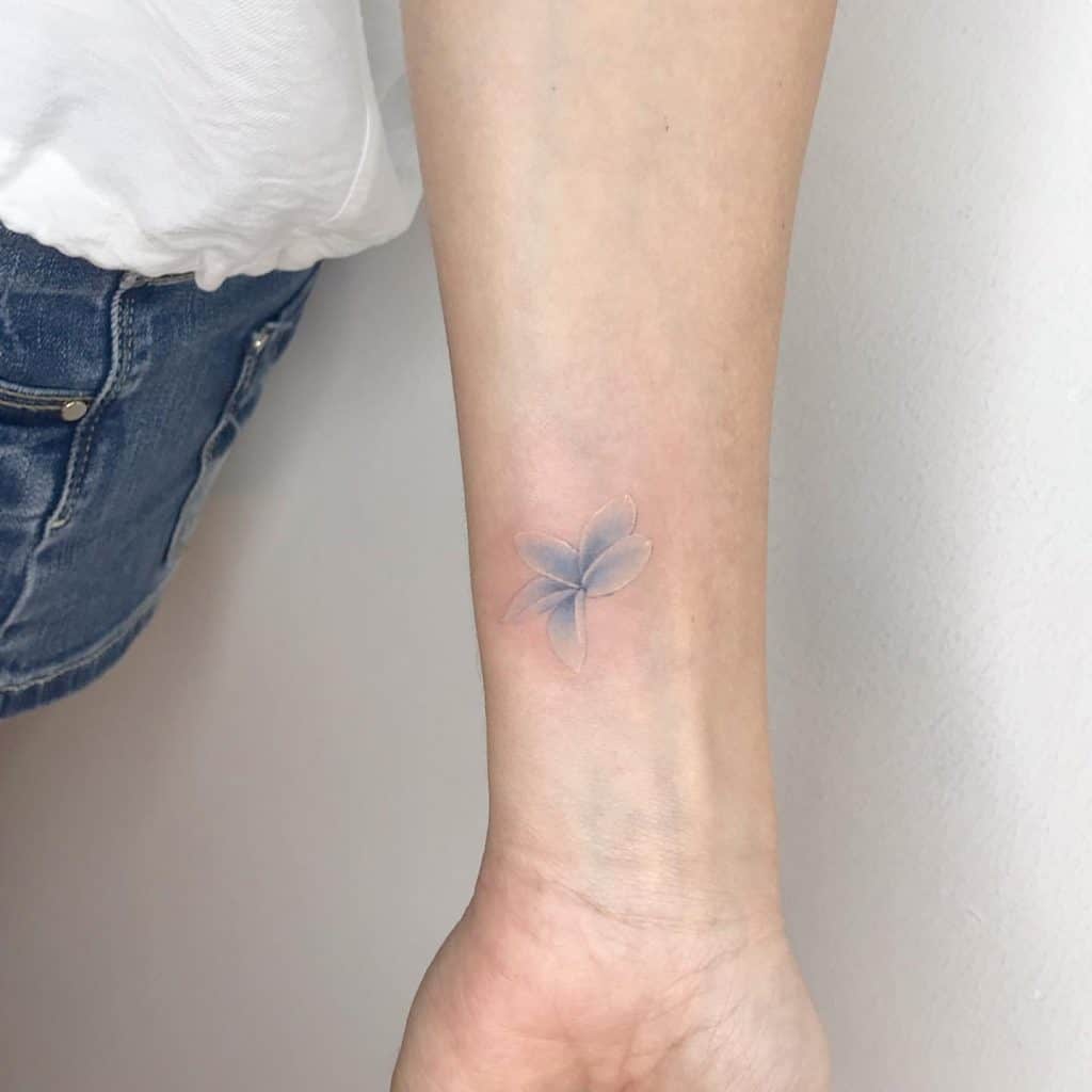 Tatuaje de flor de jazmín 3