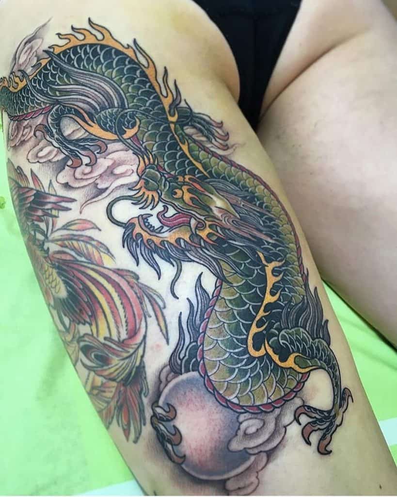 tatuajes de dragones japoneses 1