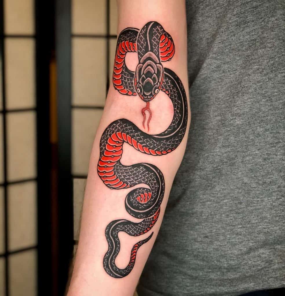 tatuajes de serpientes japonesas 2