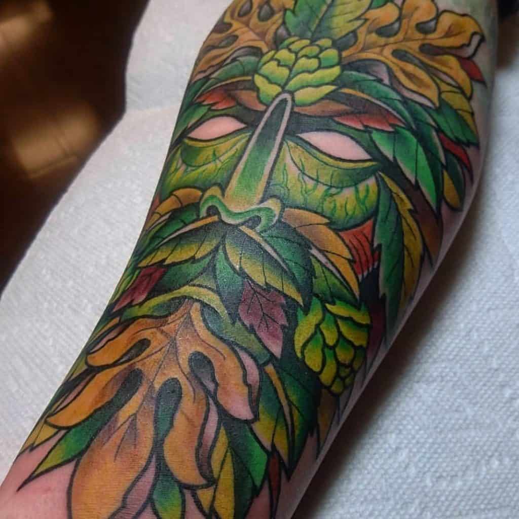 El tatuaje del hombre verde 2