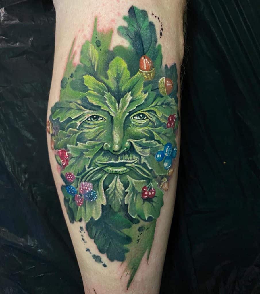El tatuaje del hombre verde 1