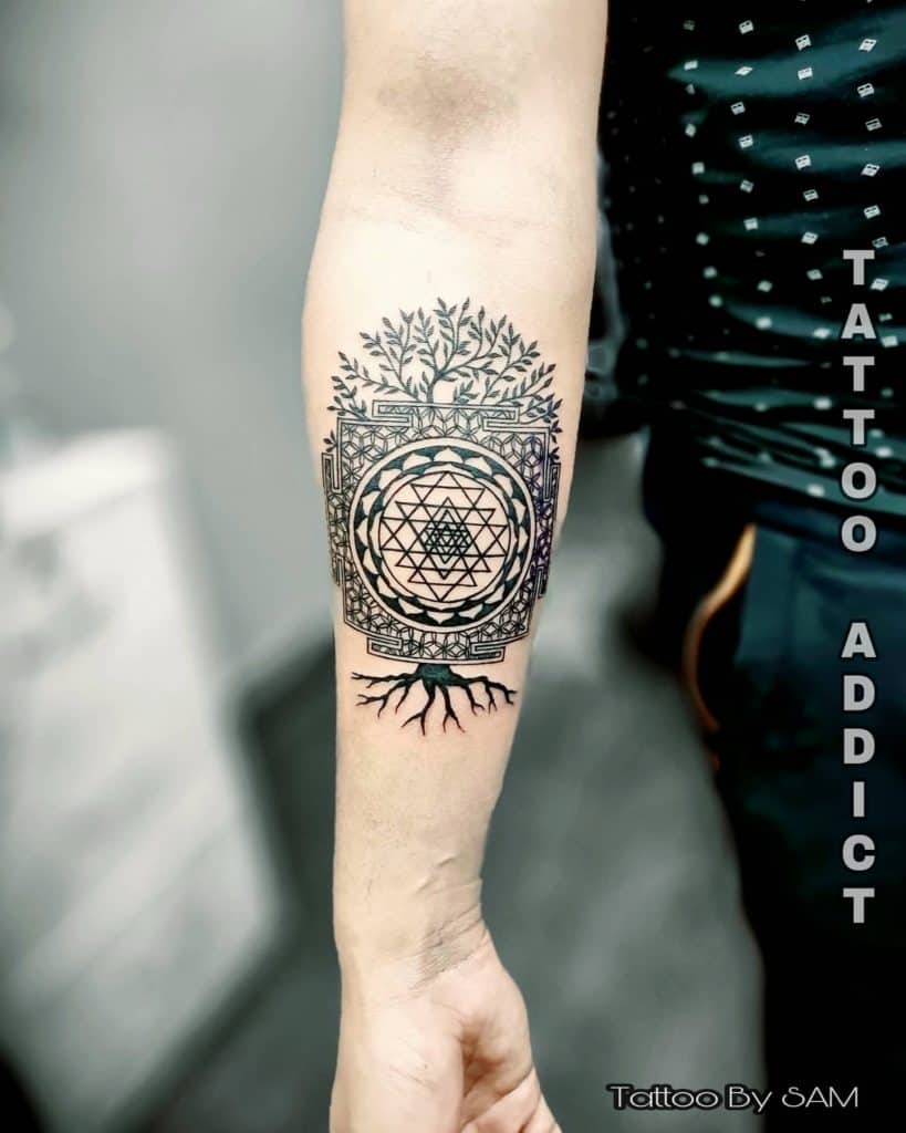 Tatuaje Flor de la Vida 3