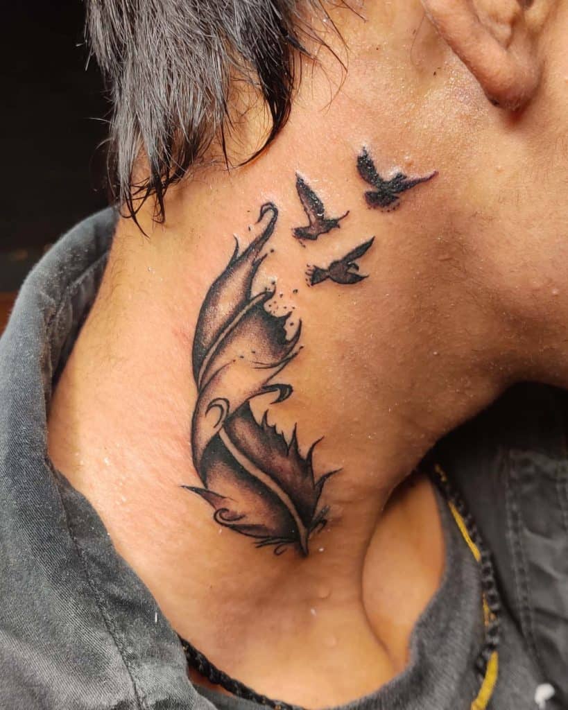 tatuaje de ave voladora 1