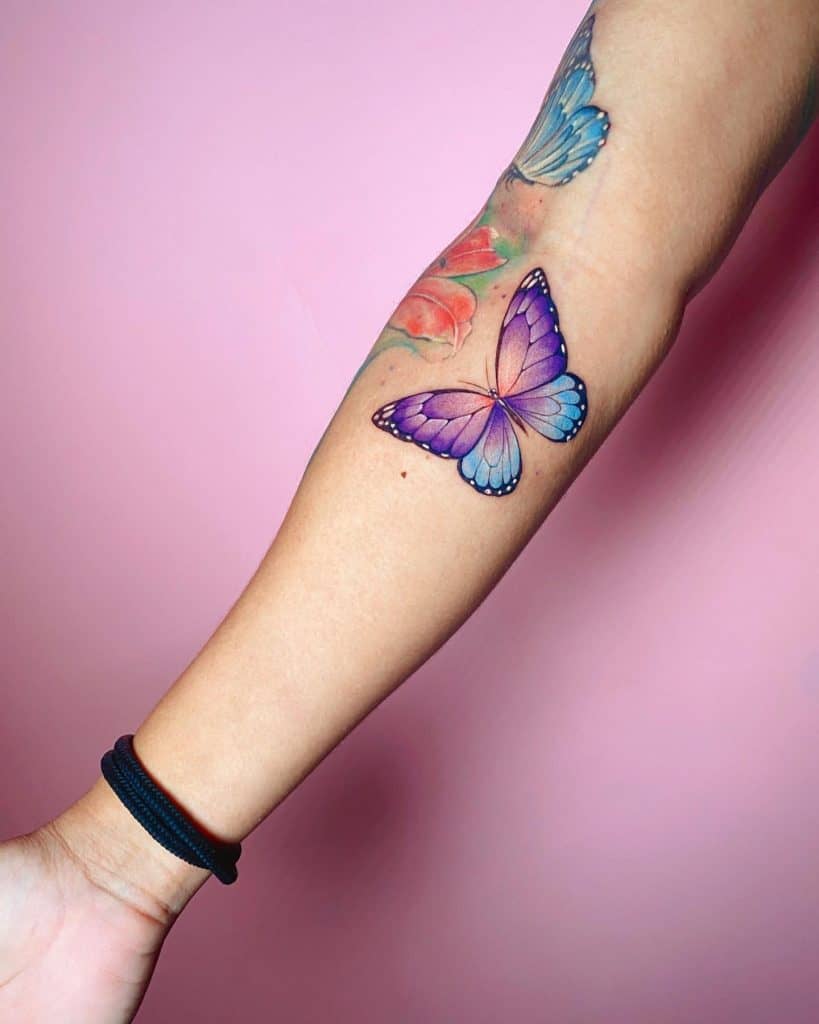 Mariposa esperanza tatuaje 2
