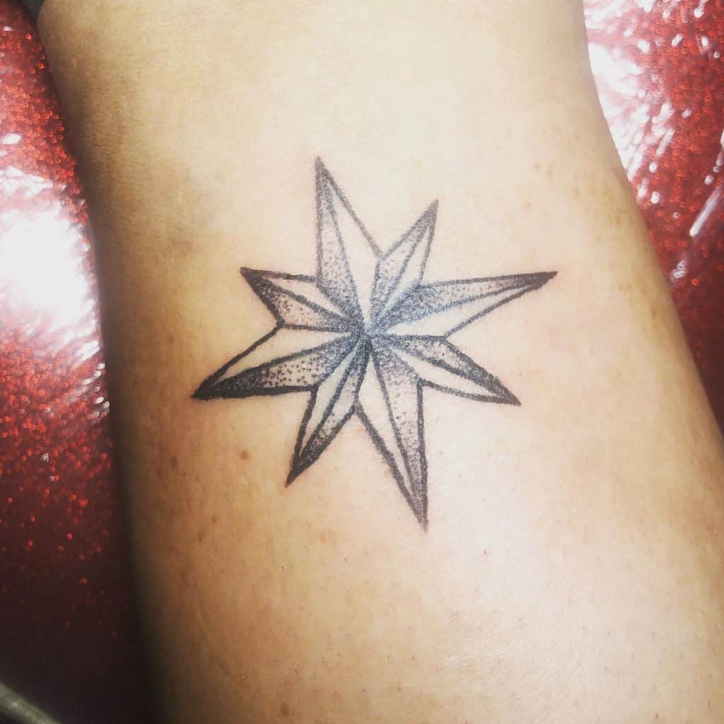 Tatuaje de estrella esperanza 2
