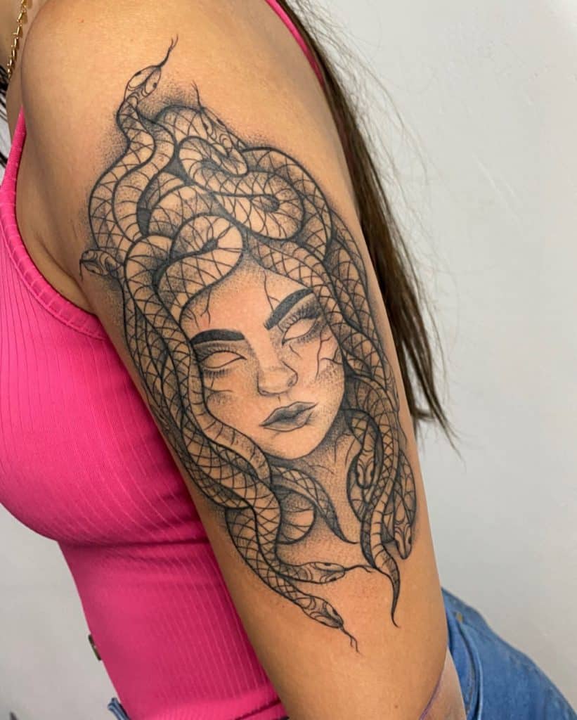 Medusa esperanza tatuaje 2