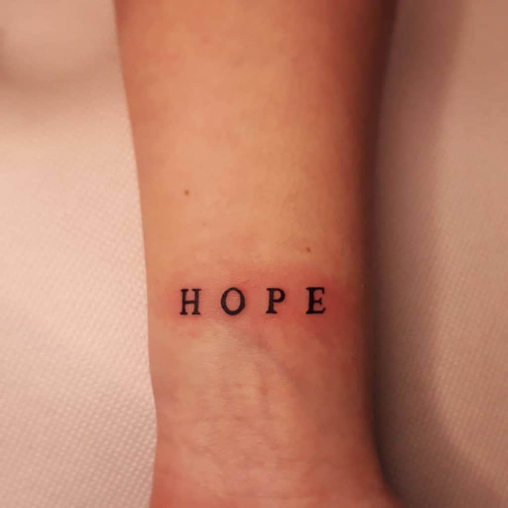 Tatuaje de esperanza 3