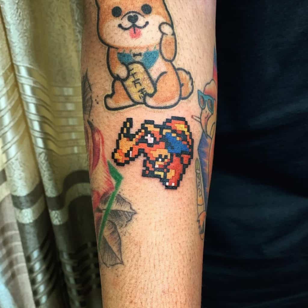 Tatuaje Gato De La Fortuna