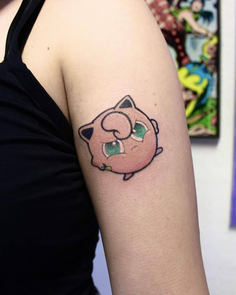 Tatuaje de jigglypuff