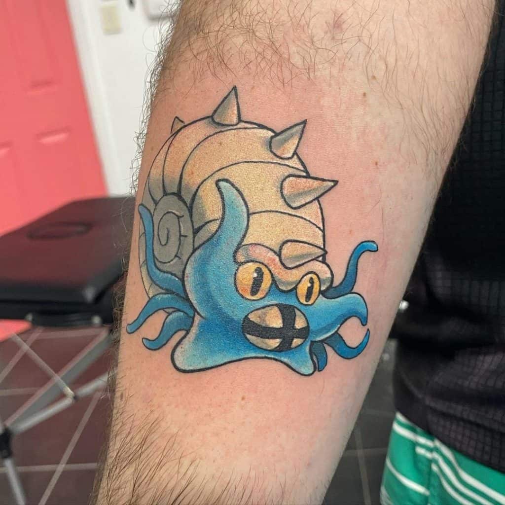 Pokémon de agua con HornTattoo