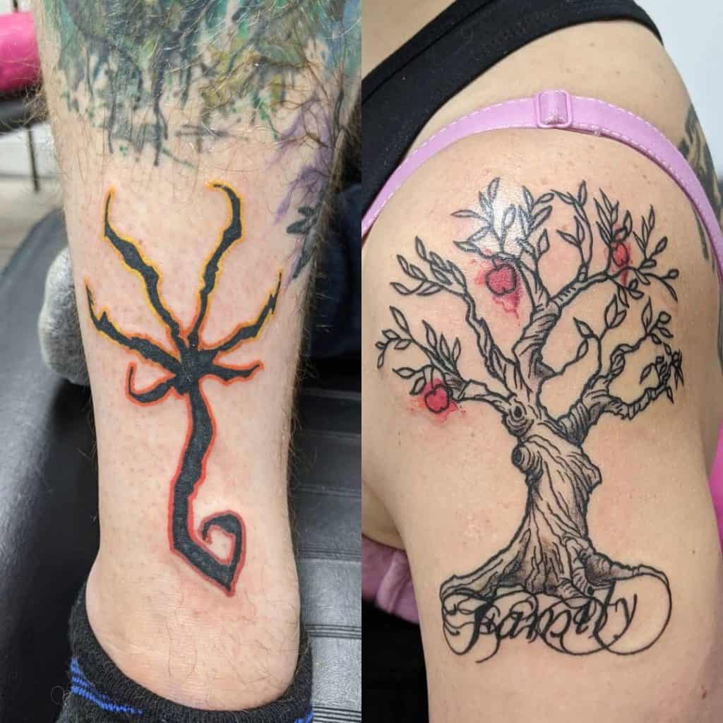 Tipos de diseños de tatuajes de árboles genealógicos