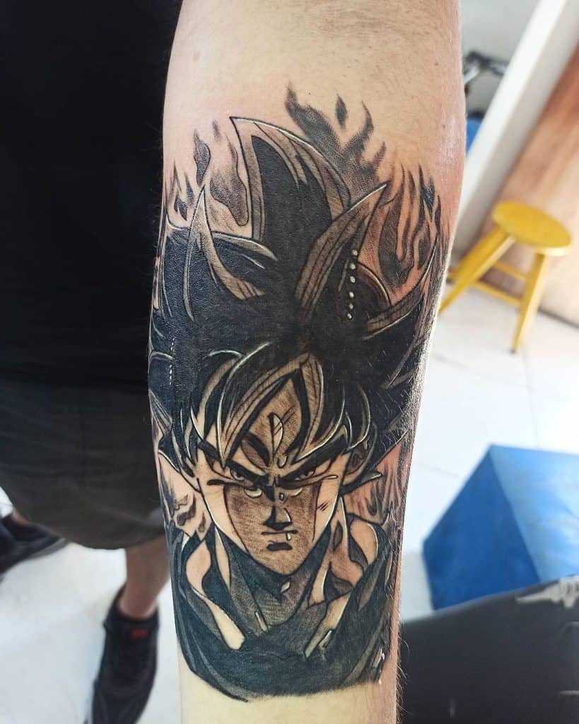 Goku Super-Saiyajin Tatuaje 3