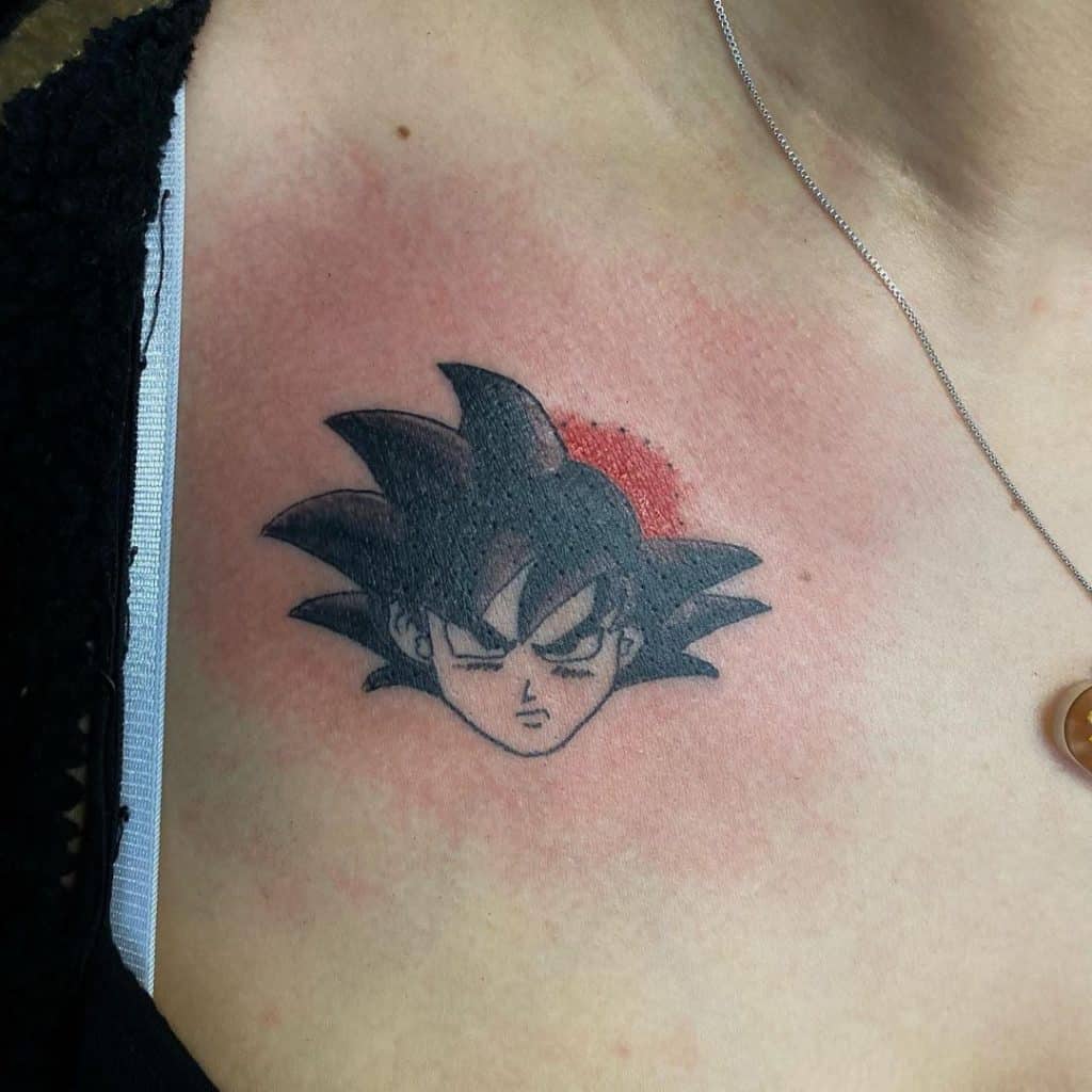 Dragon Ball Z Pequeño Tatuaje 3