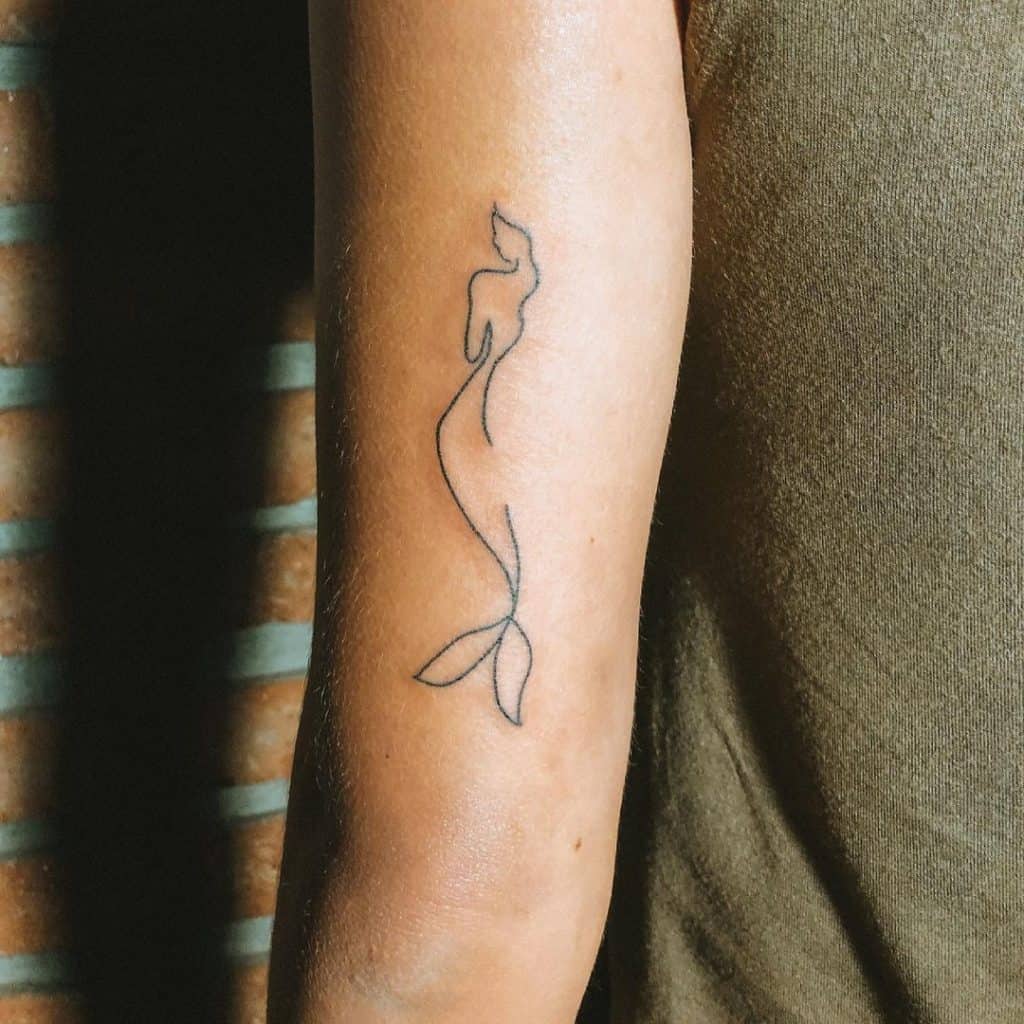 Tatuajes de una línea 1