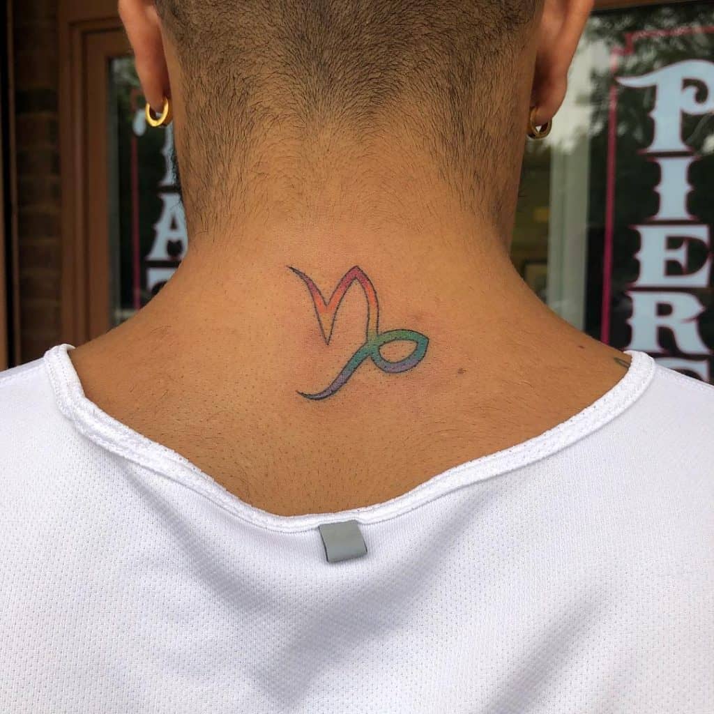 Capricornio signo zodiacal tatuaje 1