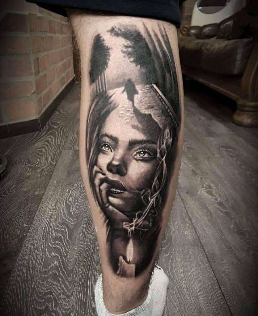 Tatuaje hiperrealista