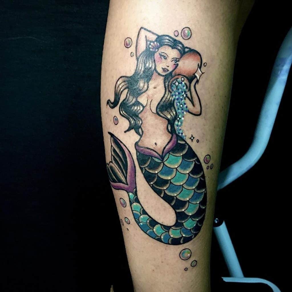 Sirena Acuario Tatuajes 2