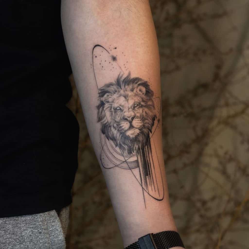 tatuajes de leones 3