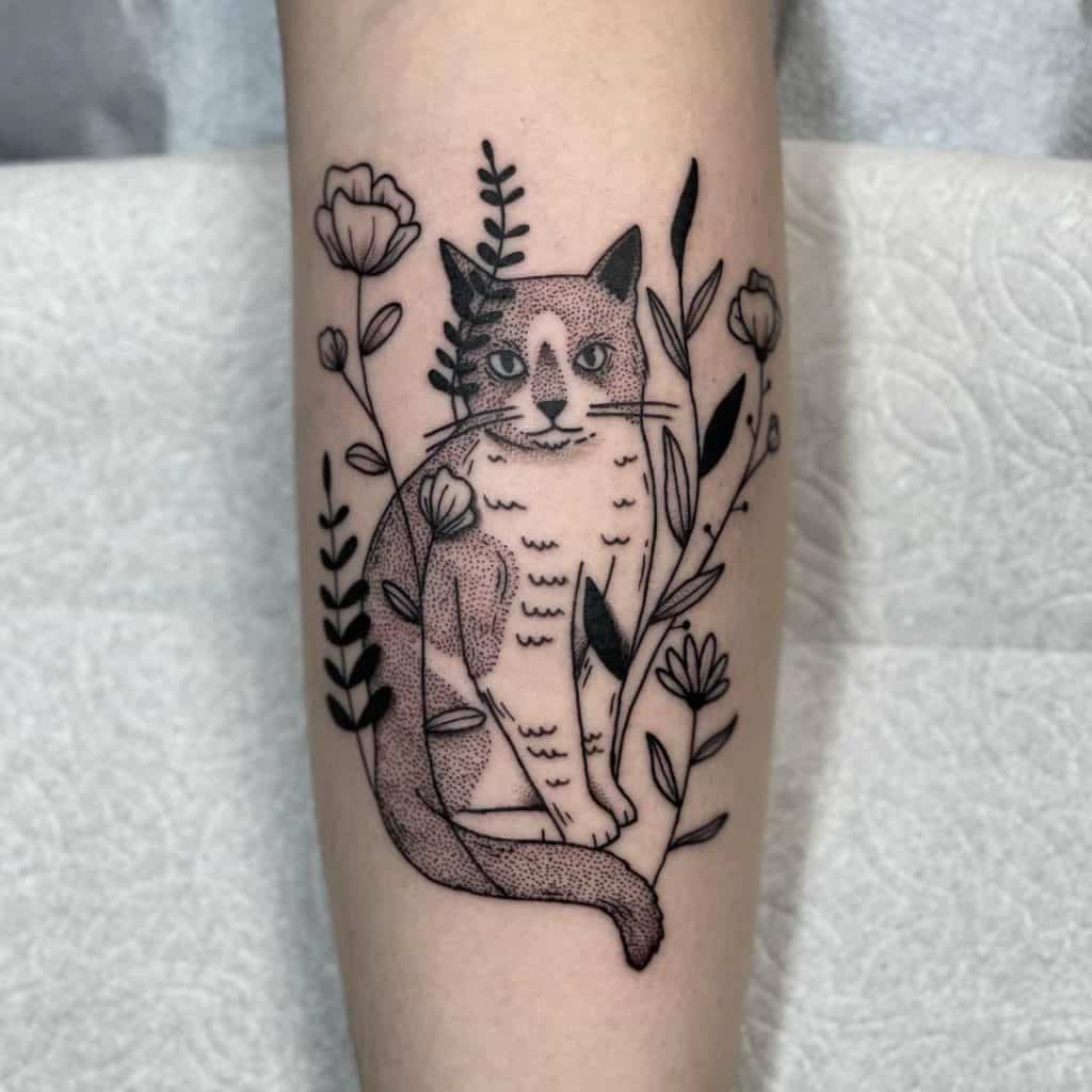 tatuajes de gatos 1