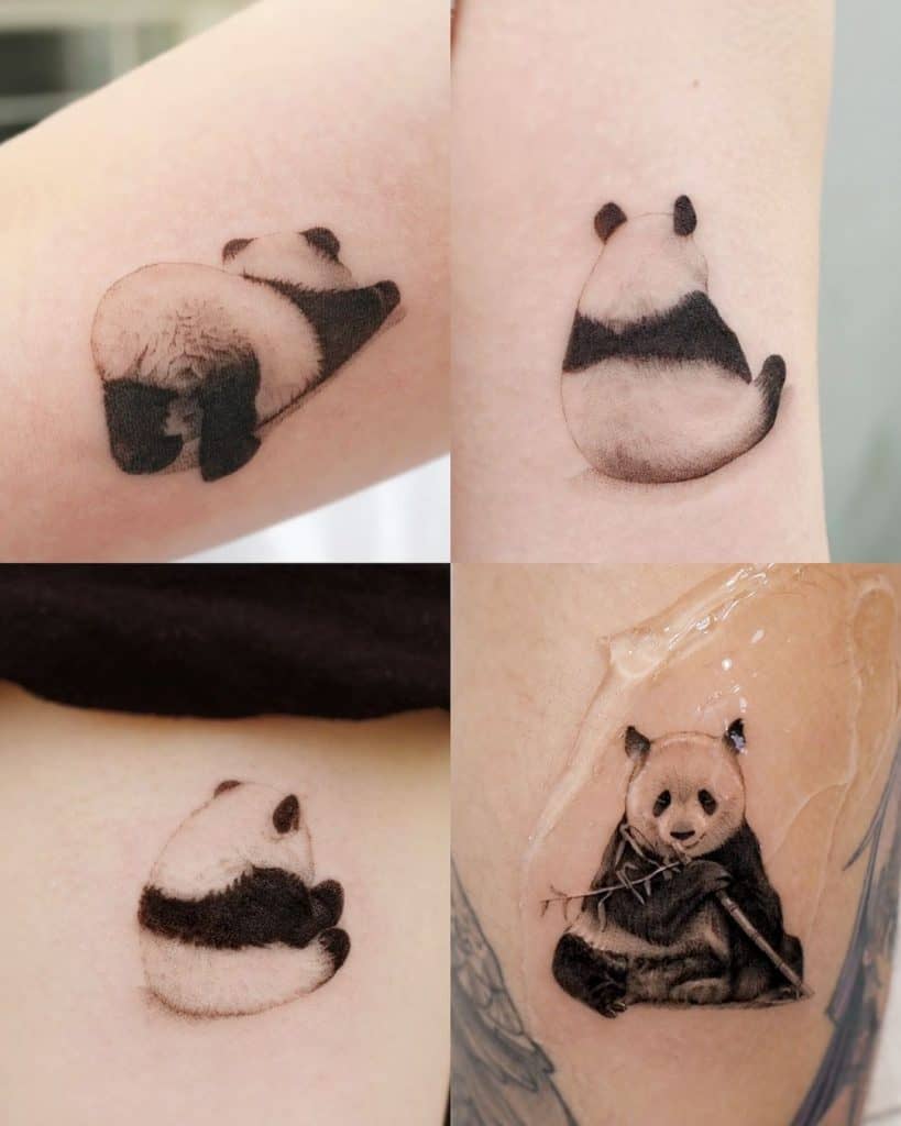 Tatuajes de pandas 1