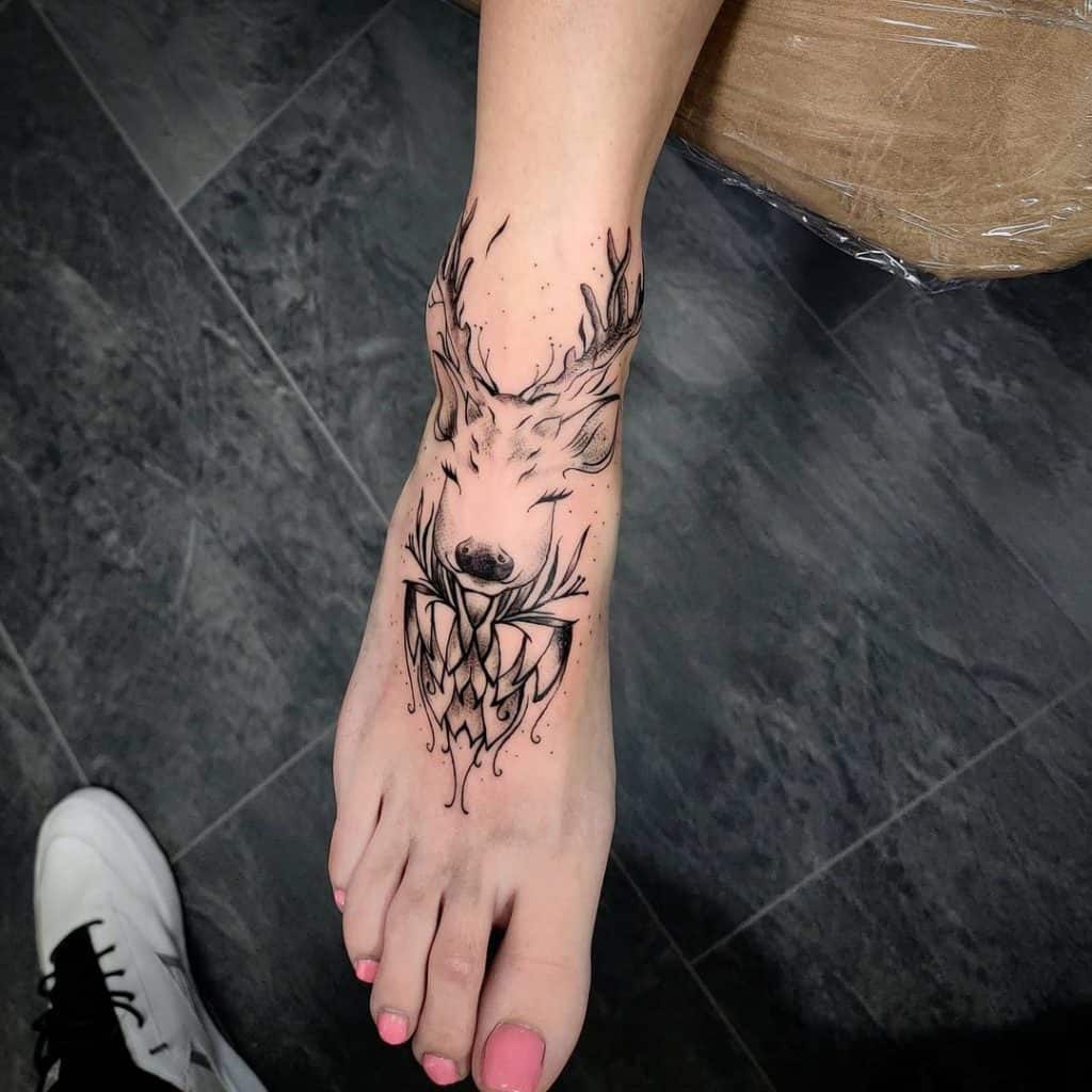 Tatuajes de ciervos 3