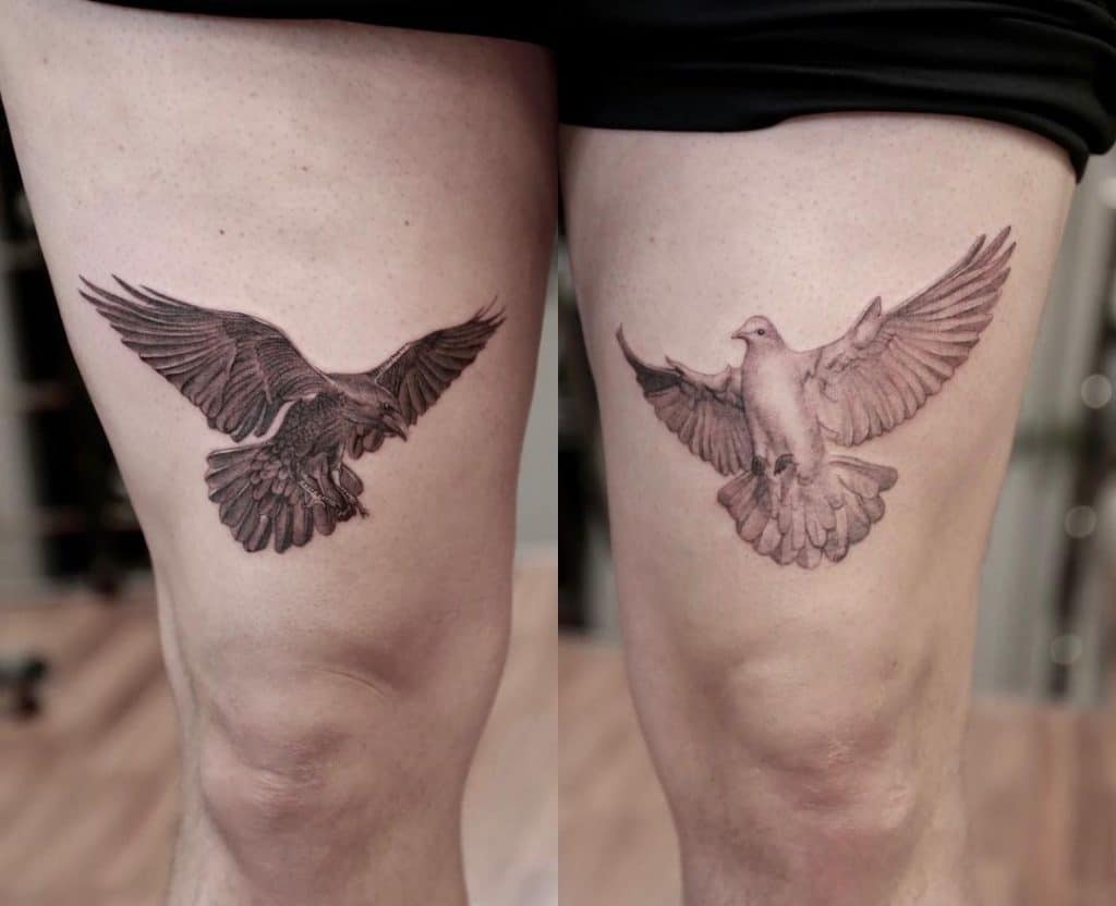 tatuajes de cuervos 1