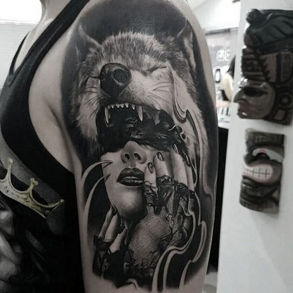 1656837279 512 125 tatuajes de lobos alucinantes y su significado