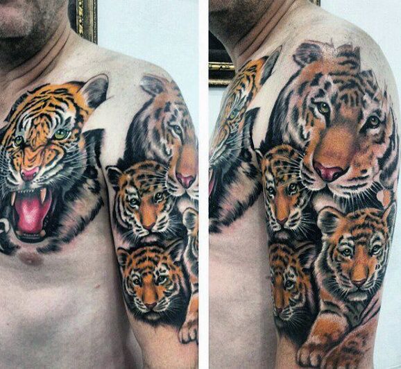 1656876940 252 105 tatuajes de tigres alucinantes y su significado