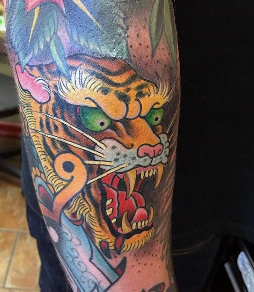 1656876941 4 105 tatuajes de tigres alucinantes y su significado