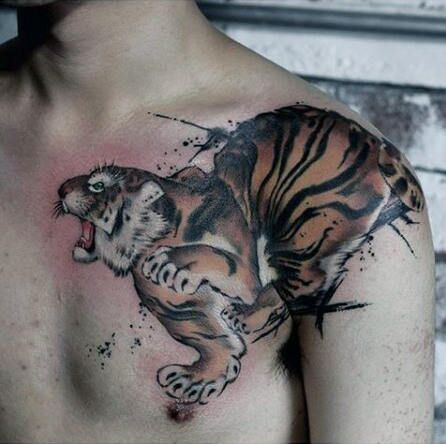 1656876949 438 105 tatuajes de tigres alucinantes y su significado