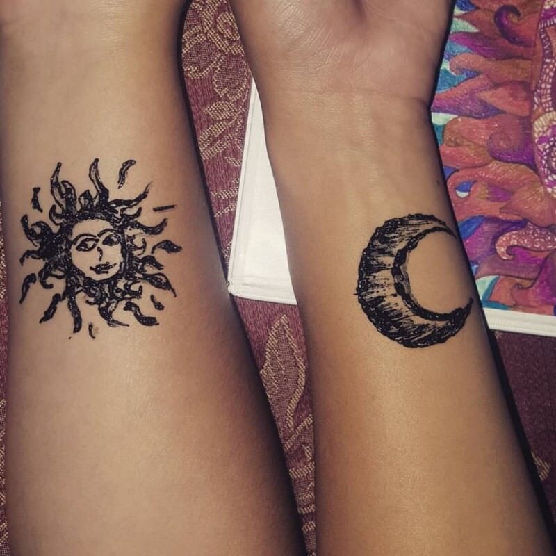 1656967893 258 85 alucinantes tatuajes de sol y luna y su significado